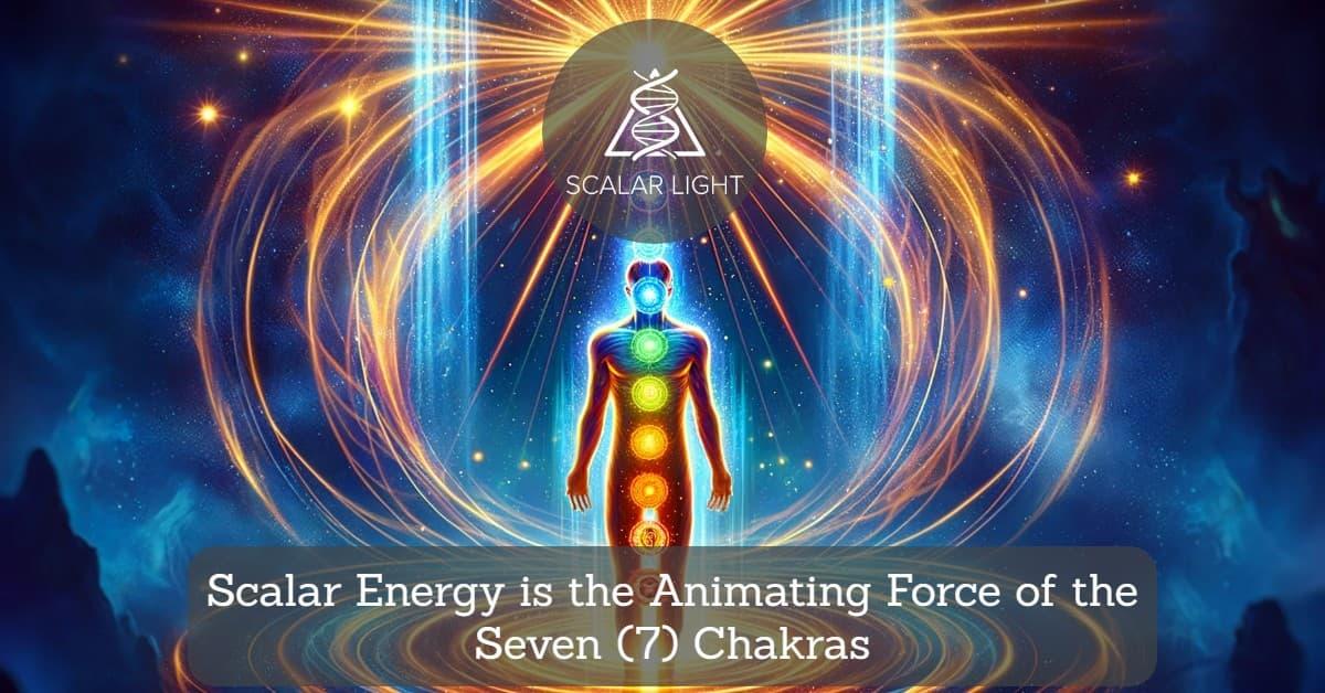 Scalar Energy is the Animating Force of the Seven (7) Chakras
