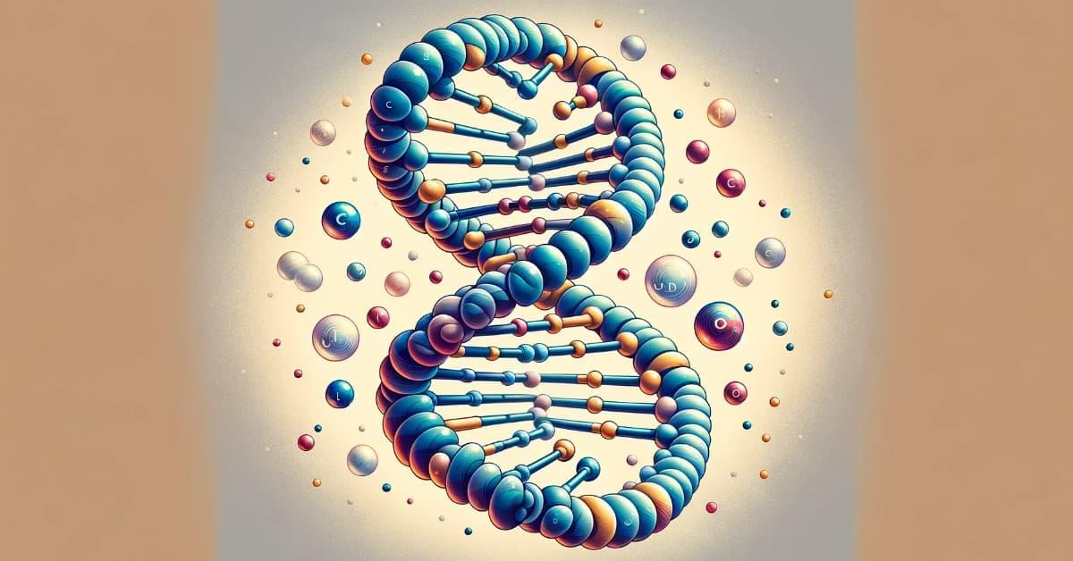 B-DNA Molecule Phi Spiral