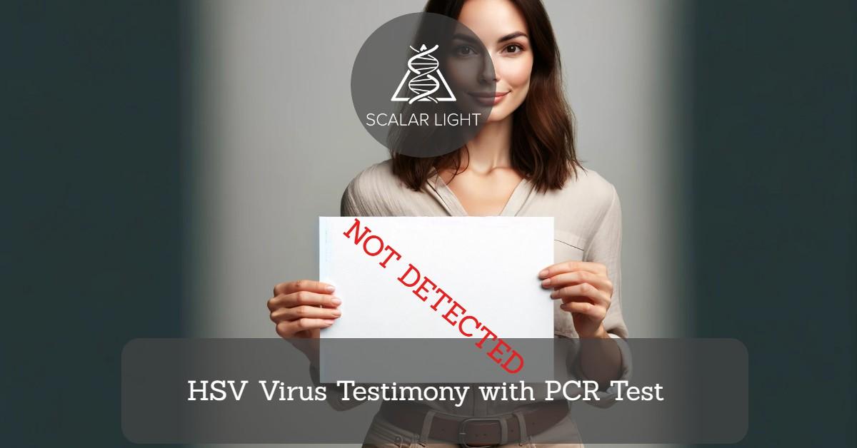 HSV Virus Testimony with PCR Test