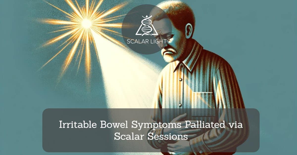 Irritable Bowel Symptoms Palliated via Scalar Sessions