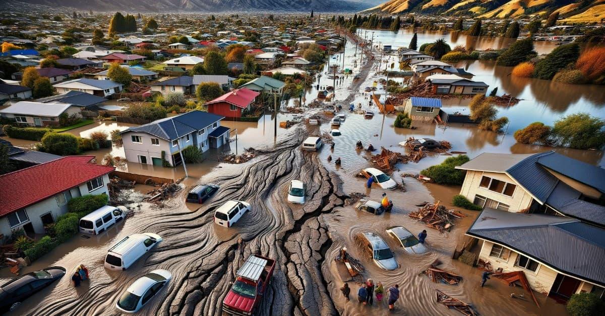 Widespread Liquefaction Caused by the Christchurch, New Zealand Earthquake on February 22, 2011