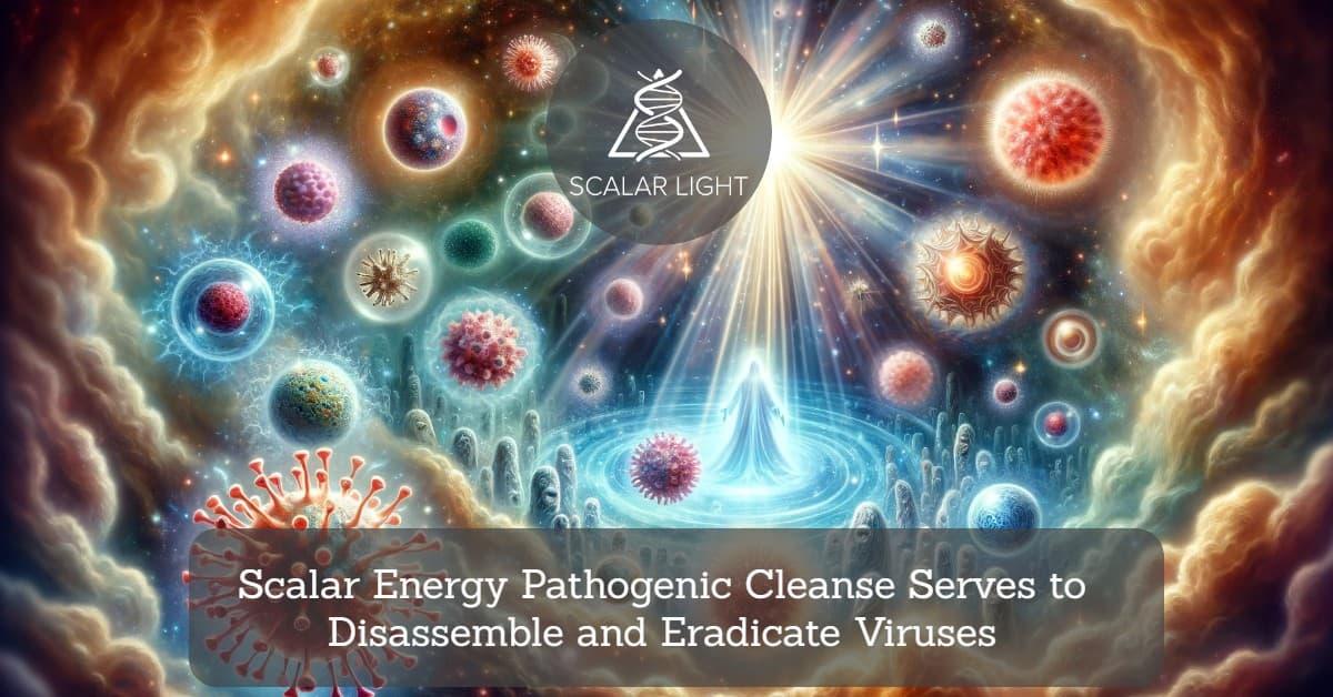 Scalar Energy Pathogenic Cleanse Serves to Disassemble and Eradicate Viruses
