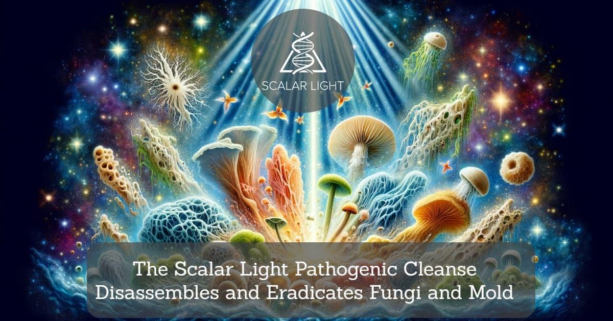 The Scalar Light Pathogenic Cleanse Disassembles and Eradicates Fungi and Mold