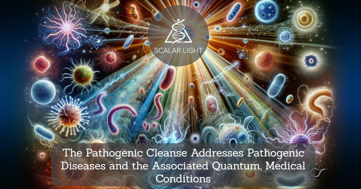The Pathogenic Cleanse Addresses Pathogenic Diseases and the Associated Quantum, Medical Conditions
