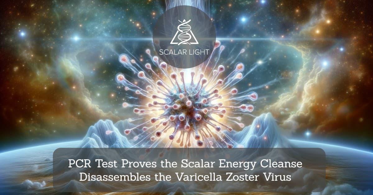 PCR Test Proves the Scalar Energy Cleanse Disassembles the Varicella Zoster Virus