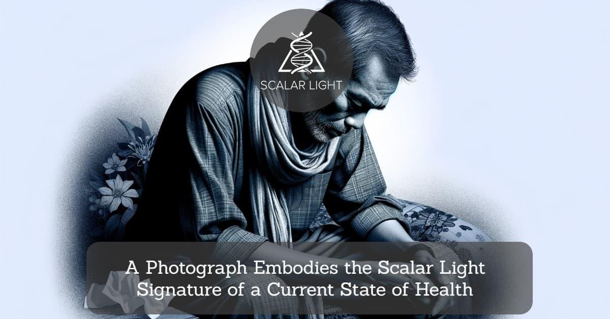 A Photograph Embodies the Scalar Light Signature of a Current State of Health