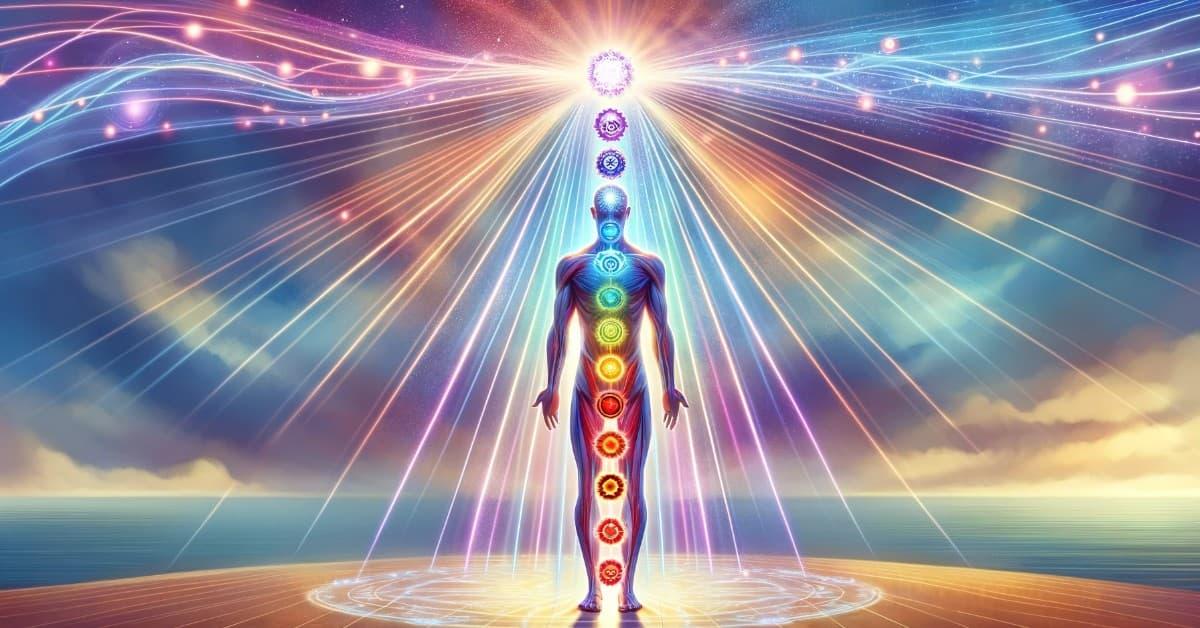 Scalar energy aligns the 7 chakras
