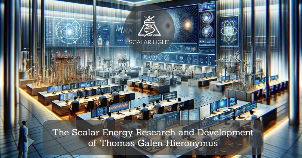 The Scalar Energy Research and Development of Thomas Galen Hieronymus