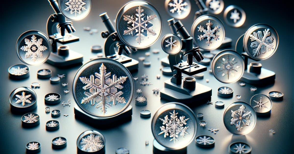 Snow Flake Crystals Are Created by Scalar Light Instructions