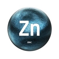 Zinc symbol. Mineral essential for human health.
