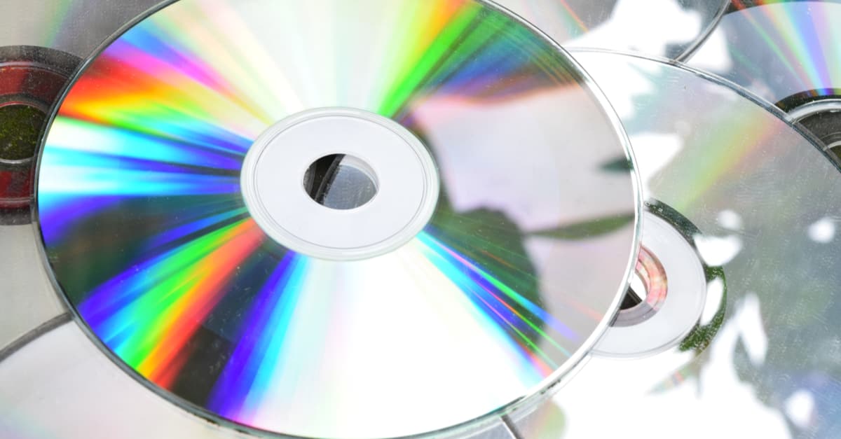 a rainbow is found on the cd