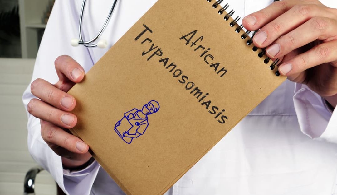 Medical concept with African Trypanosomiasis written on the piece of paper.